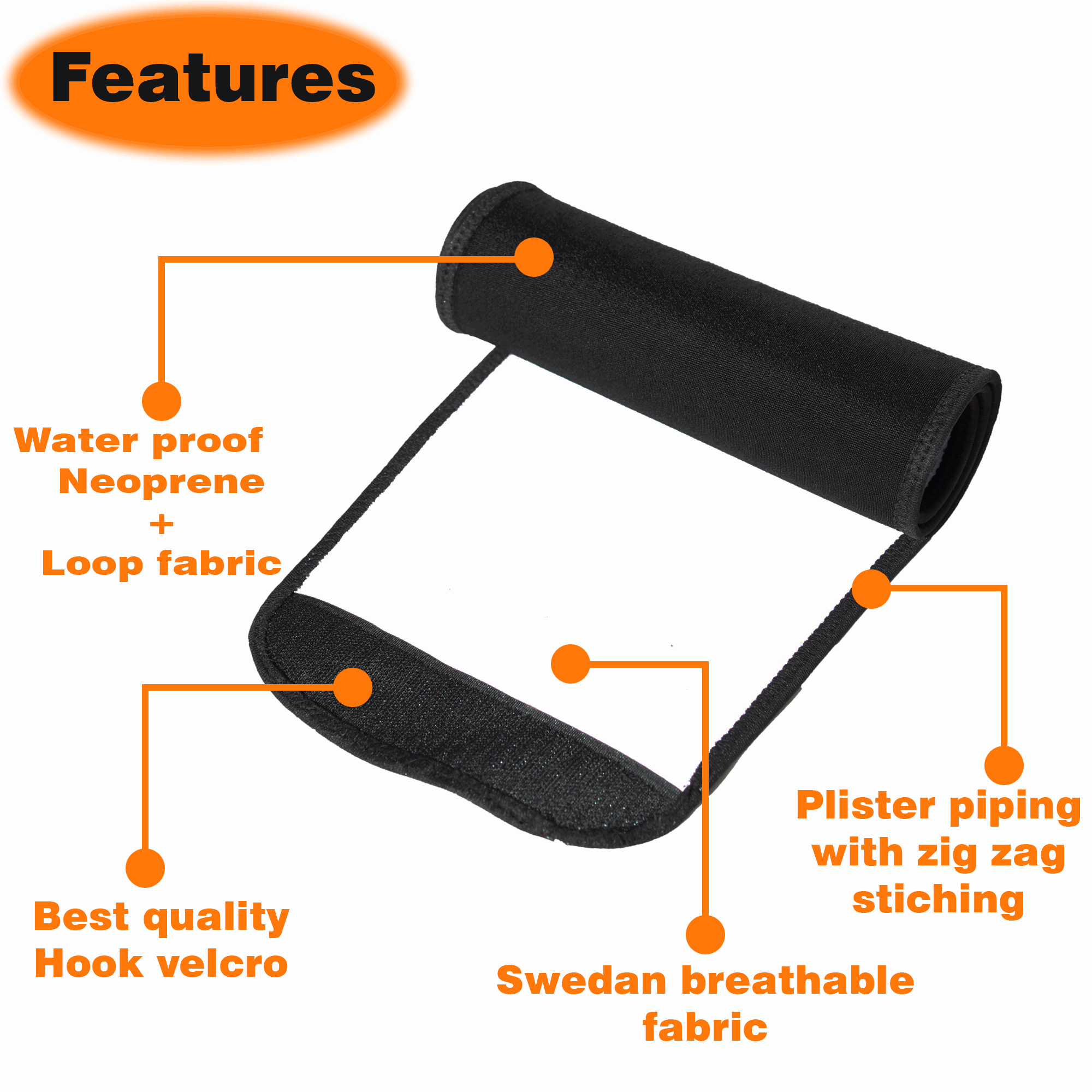 Premium Waist Trimmer and Sweat Belt for Weight Loss & Core SupportMen And Women – Adjustable Slimming Belt for
