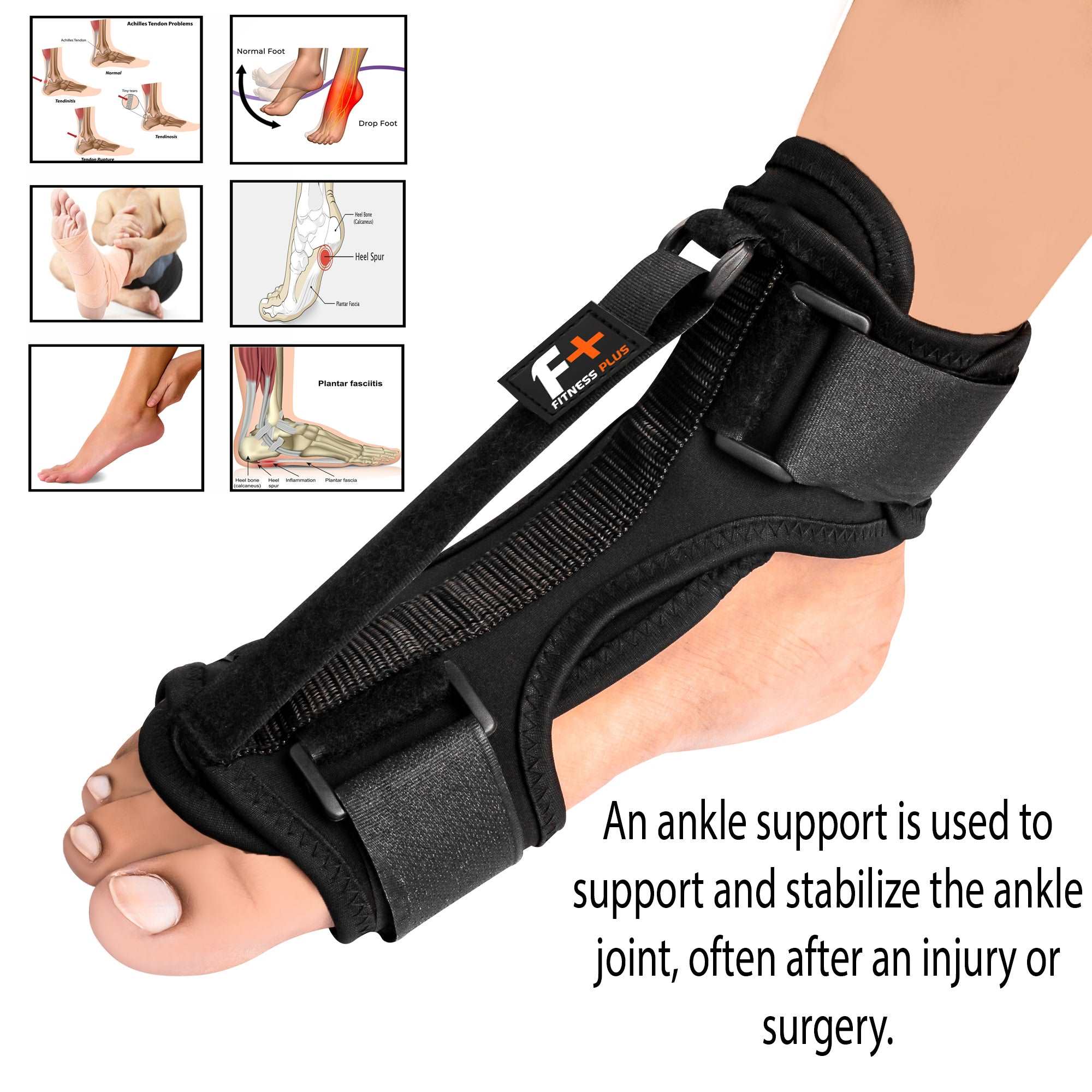 Ankle Splint Flexible  Support Brace