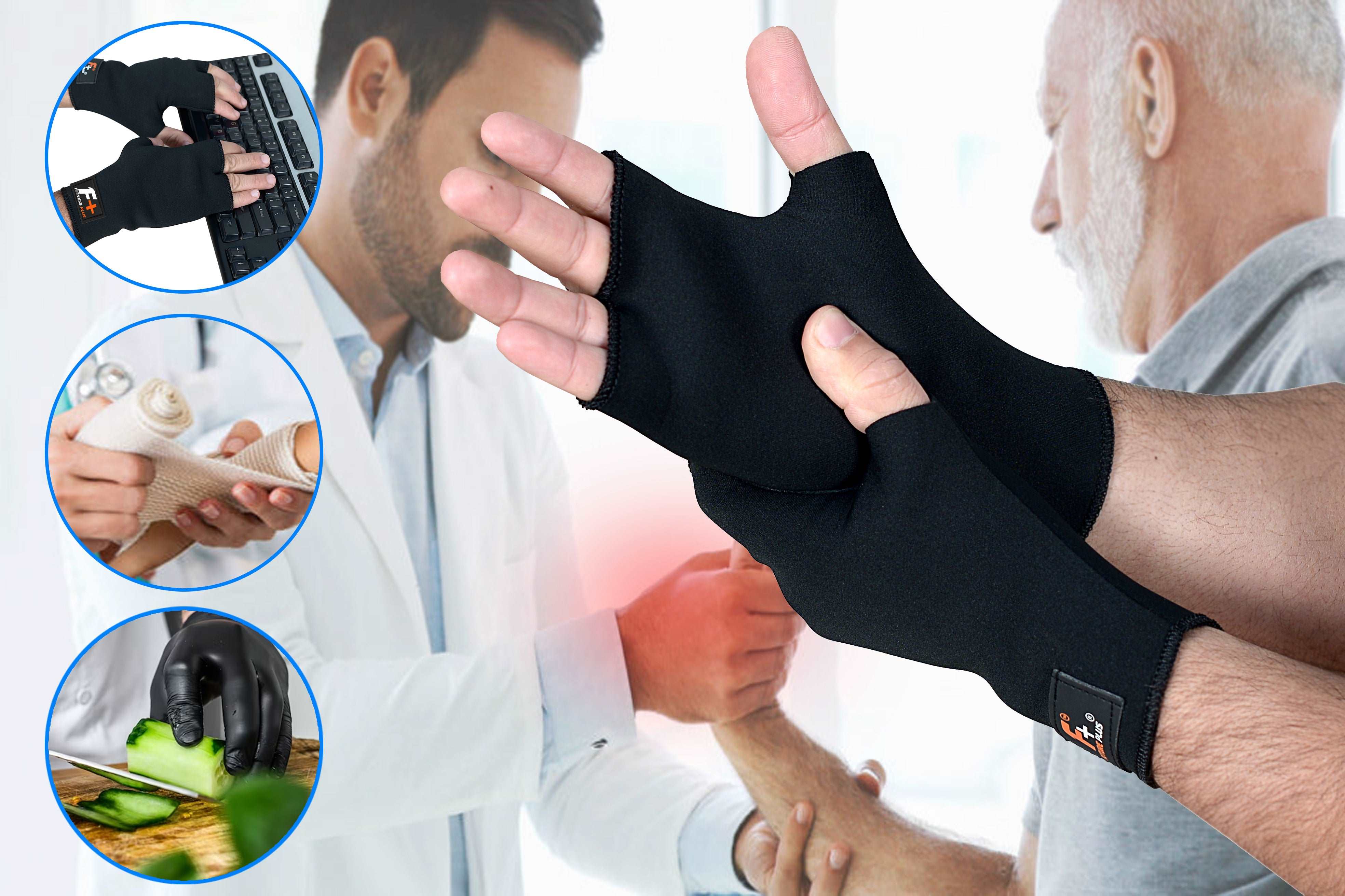 "Ultimate Relief Compression Gloves for Hand Pain and Arthritis"