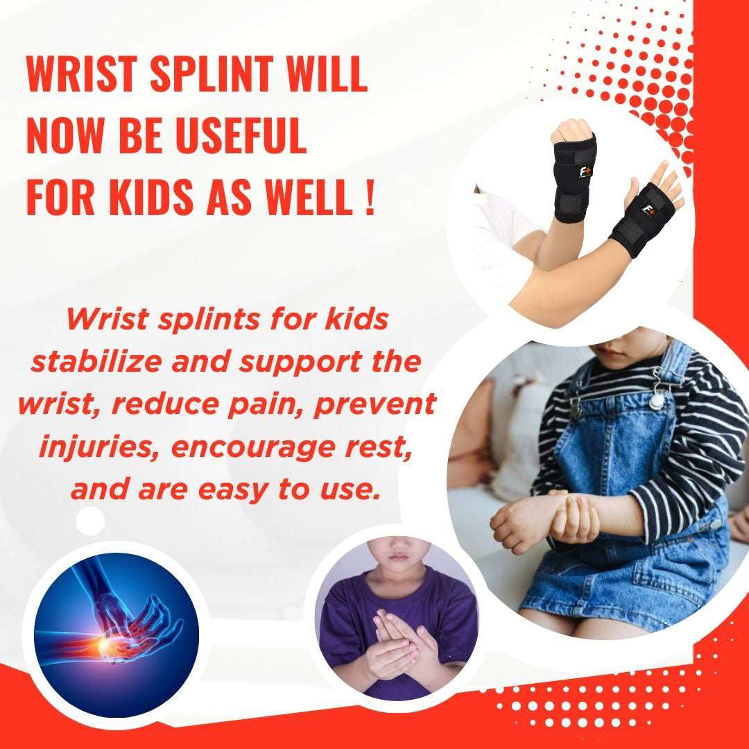 Wrist Hand Splint Flexible Support Brace