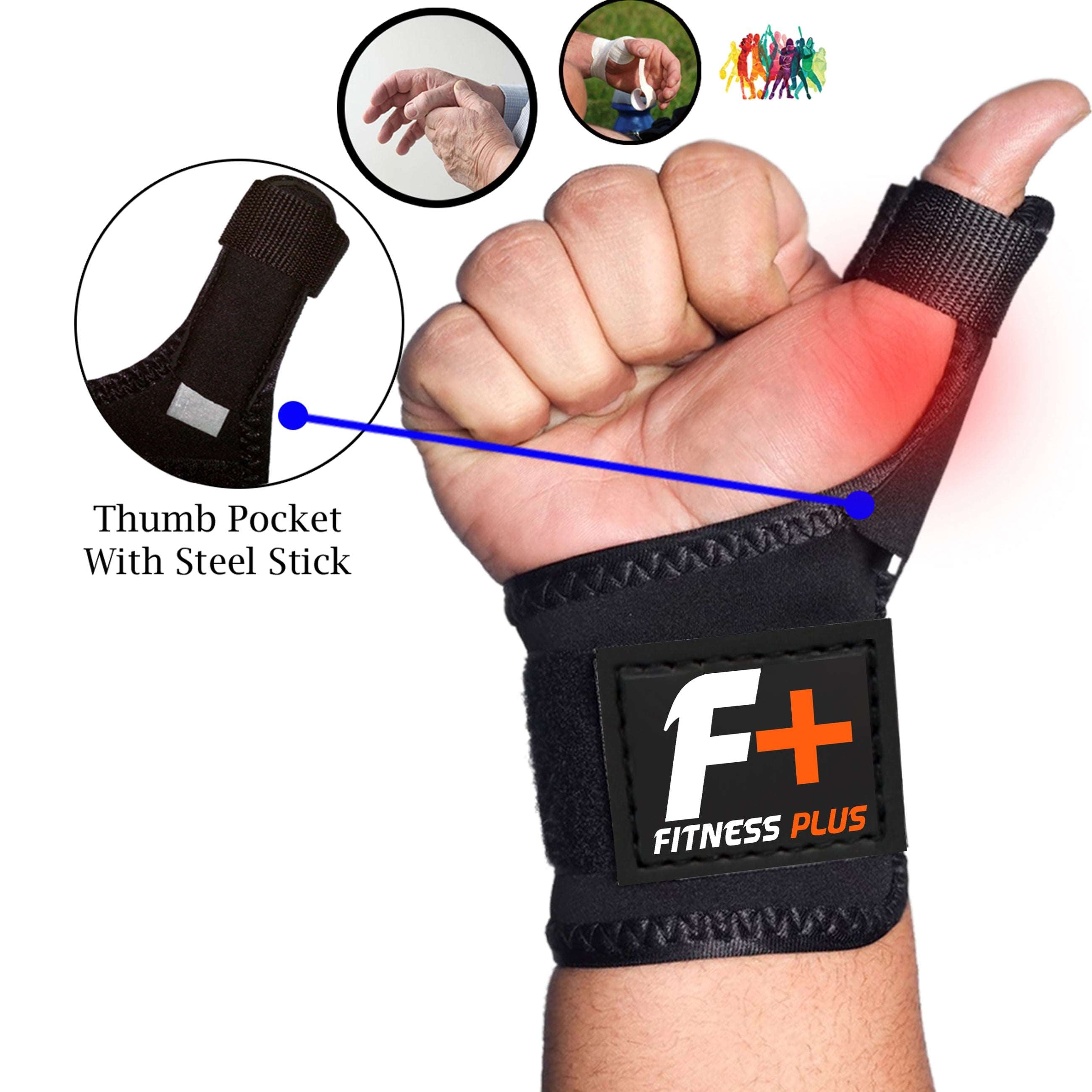 The Neo G Stabilized Wrist and Thumb Brace