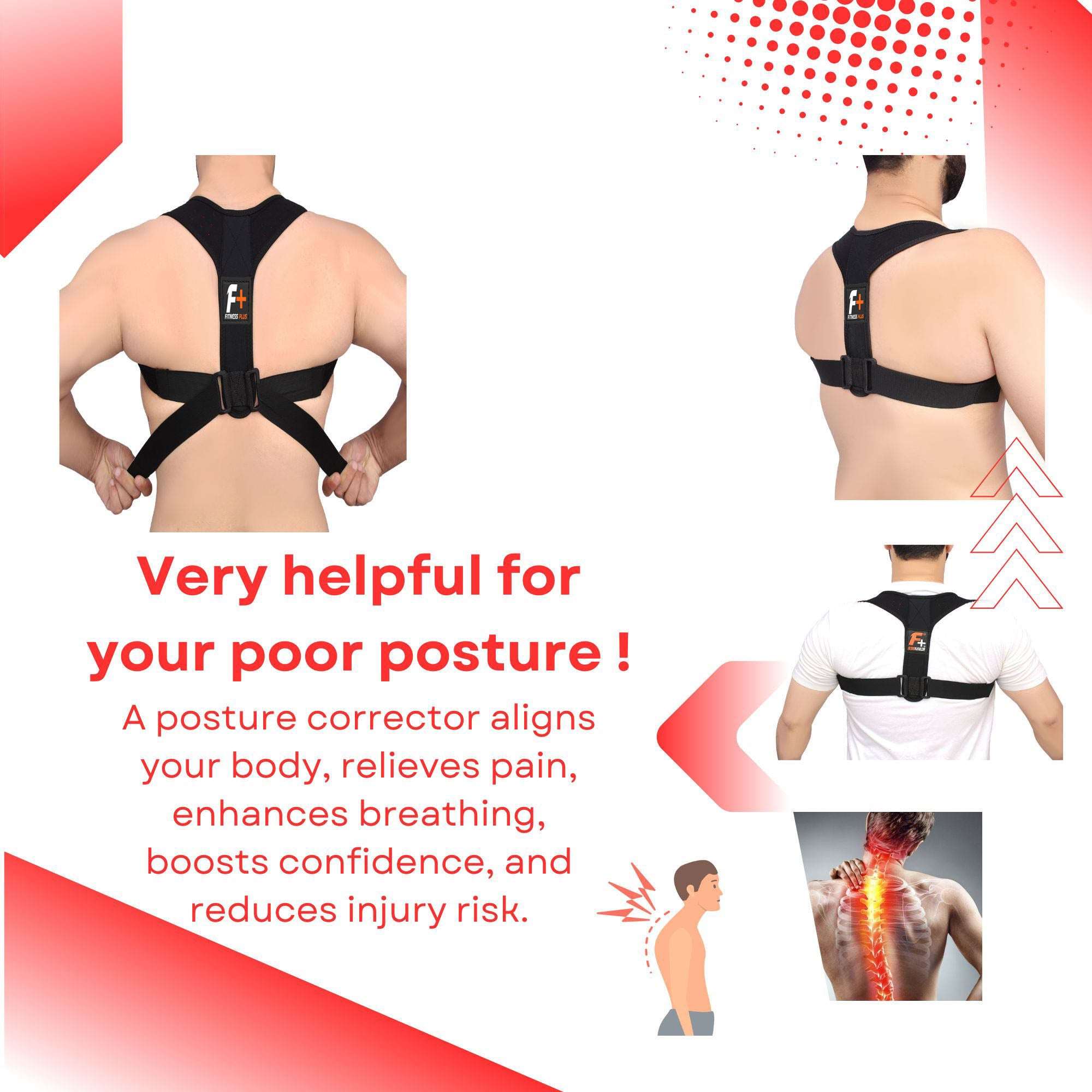 Posture Corrector Flexible Support Belt