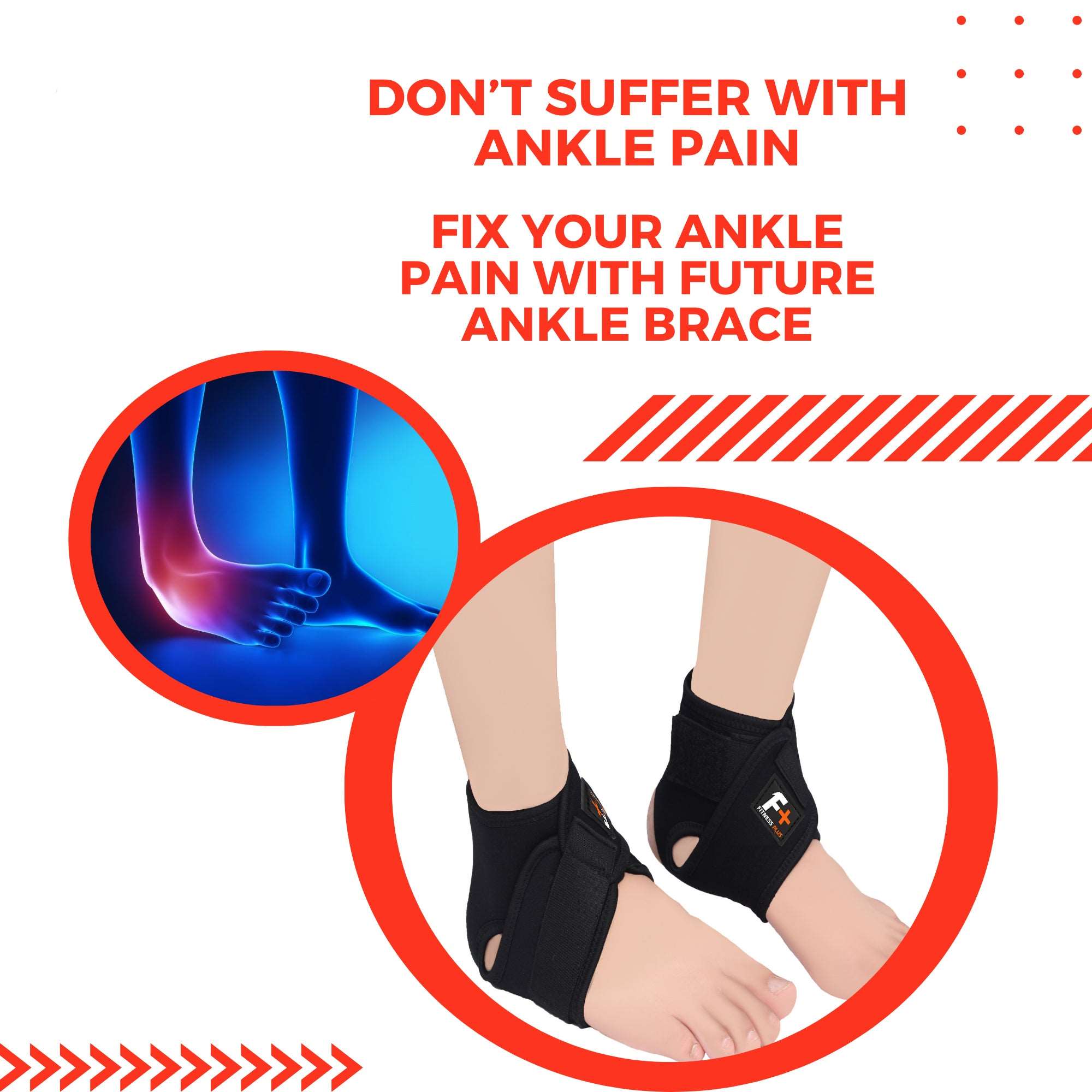 Flexible Ankle Support Brace