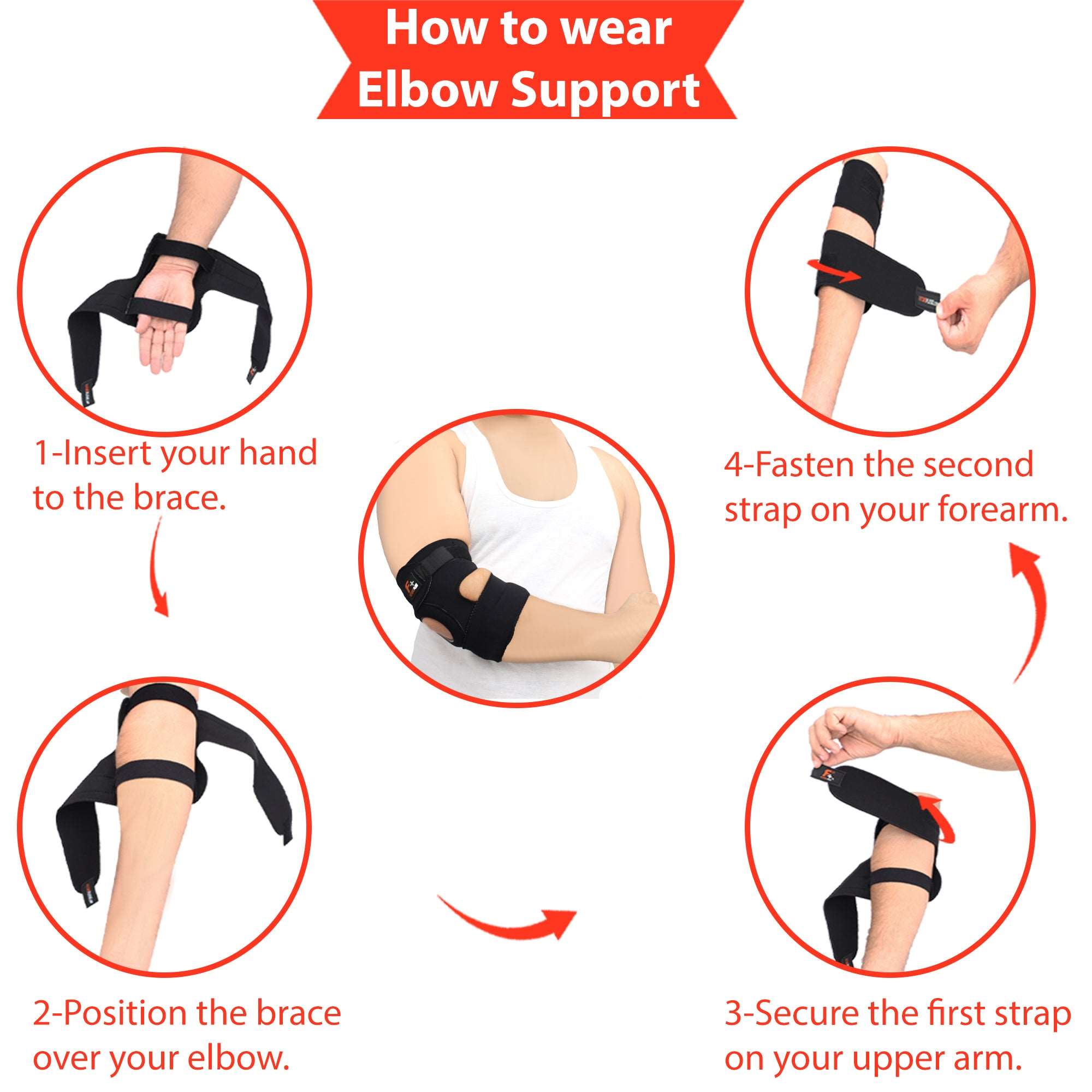 Elbow Flexible Support Brace