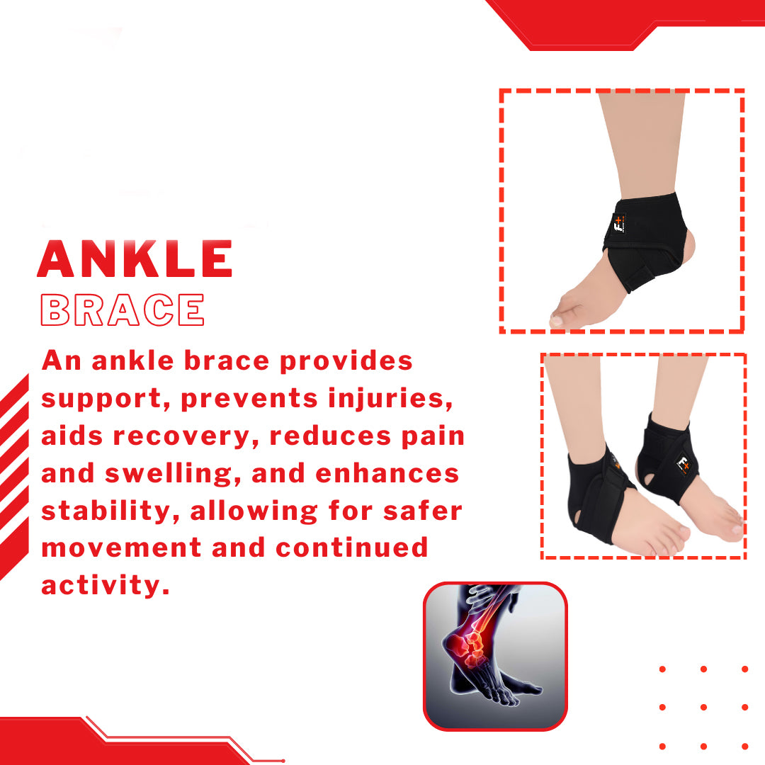 Flexible Ankle Support Brace