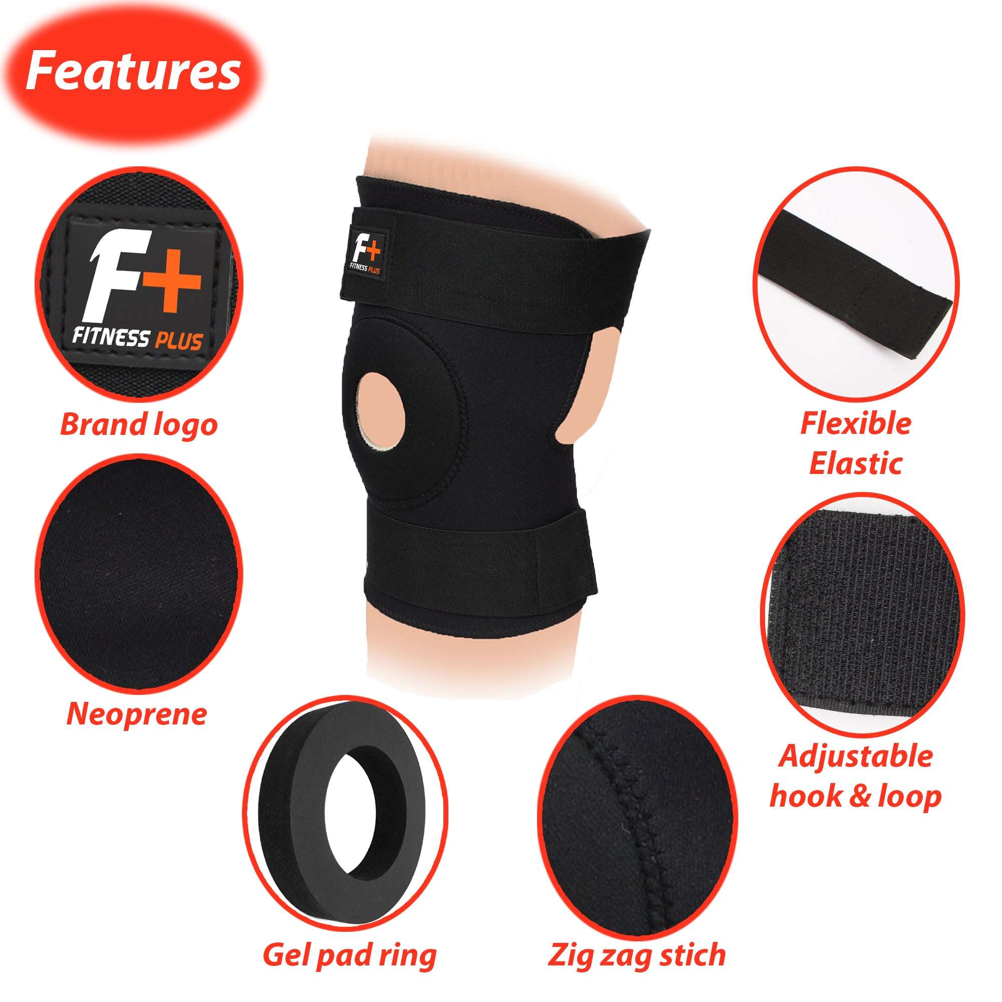 Knee Flexible Pain Relief Support  Brace