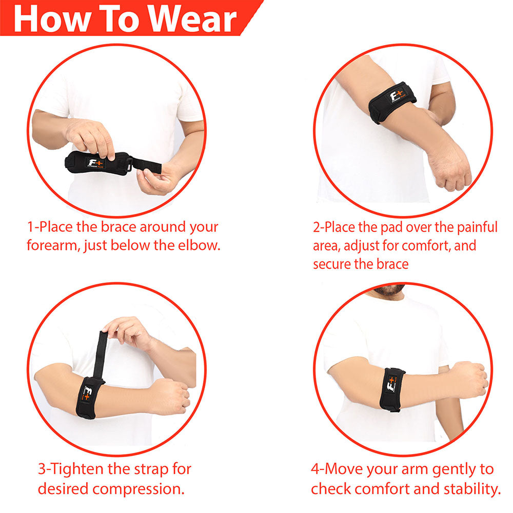 Fileable Tennis Elbow Support Brace